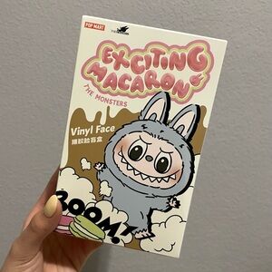 Authentic & New THE MONSTERS EXCITING MACARON SERIES- Plush Labubu (SOYMILK)